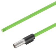 Sensor-Aktor Kabel, M12-Kabelstecker, gerade auf offenes Ende, 4-polig, 3 m, PUR