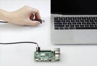 Renkforce USB/TTL Jumpe kábel Raspberry Pi [1x USB 2.0 dugó, A típus - 4x Áthidaló huzal alj] 1.00 m Fekete