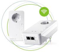 Devolo Magic 2 WiFi next Starter Kit Powerline WLAN kezdő készlet 8624 EU Powerline, WLAN 2400 MBit/s