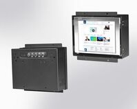Open Frame, 5.7" LCD monitor, 640x480, LED-400nits, VGA, 12VDC-IN w/Adapter Desktop Monitors