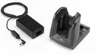 Cradle for MC30XX, USB/RS232 Single charging/transfer incl.: PSU, excl.: power cord and interface cable Opladers voor mobiele apparaten