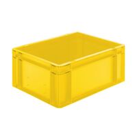 Euro stacking container, closed walls and base