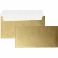 Briefumschläge DIN C6/5 130g/qm haftklebend VE=100 Stück gold