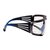 3M™ SecureFit™ 400 Schutzbrille, blau/grüne Bügel, Schaumrahmen, Scotchgard™ Anti-Fog-/Antikratz-Beschichtung (K&N), transparente Scheibe, SF401SGAF-BLU-F-EU