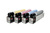 CROSS Premium-Toner (kompatibel) für CANON iR-C256i,... DX-C257i, Gelb/Magenta/Cyan/Schwarz, Rainbow-Set