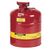 Justrite Type 1 safety cans for flammable liquid