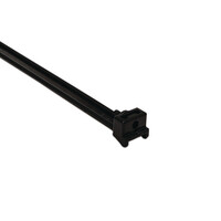 Kabelbinder 210x8 mm, UV-witterungsstabil, schwarz
