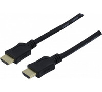 HDMI 2.0 High Speed Kabel, 4 K, 4:2:0, HDMI St. A/ HDMI St. A, 5,0 m, schwarz