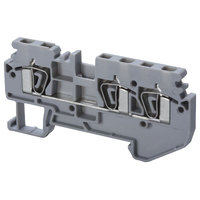 Connectwell TTECCA801/1 DIN Rail Spring Clamp 2 Way Shorting Link (for 2.5mm)