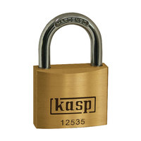 Kasp K12535D Premium Brass Padlock - 35mm