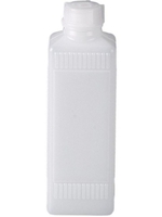 250ml Square bottles with screw cap HDPE