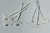 Kabelbinder mit Beschriftungsschild 105 x 2.5 mm (100 Stück)