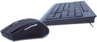 Tastatur u.Maus Set schwarz MEDIARANGE MROS104 OfficeHome