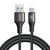 Kabel przewód Light-Speed Series USB-A - USB-C szybki transfer 100W 1.2m czarny