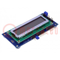 Pmod module; prototype board; LCD; display; Add-on connectors: 2