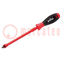 Screwdriver; slot; 2,5x0,4mm; SoftFinish®; Blade length: 75mm