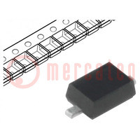 Diode: Schottky rectifying; SMD; 30V; 0.2A; SOD323F; reel,tape