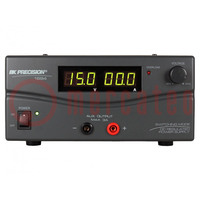 Power supply: laboratory; single-channel,adjustable; 1÷30VDC