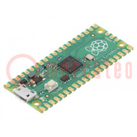 Dev.kit: Raspberry; prototype board; Comp: RP2040; Usup: 5VDC