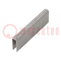 Staples; Width: 6.1mm; L: 18mm; stainless steel; 1100pcs; TYP C 4