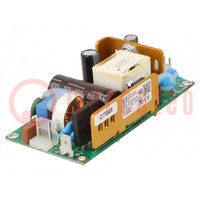 Power supply: switched-mode; open; 65W; 80÷264VAC; OUT: 1; 28VDC