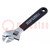 Wrench; adjustable; 155mm; Max jaw capacity: 20mm