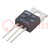 Transistor: NPN; bipolaire; 80V; 4A; 60W; TO220