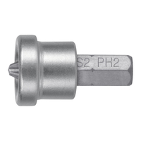Puntas para destornillador Phillips PH2, yeso - 25 mm - 5 puntas