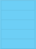 Etiketten - Blau, 5.8 x 19 cm, Papier, Selbstklebend, Für innen, +55 °C °c