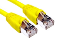 Cables Direct B6ST-700Y networking cable Yellow 0.5 m Cat6 F/UTP (FTP)