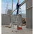 Leitern - PodestLeitern, Einseitig besteigbar, klappbar, 9 Stufen, 0,82 m breit