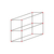 Produktbild zu Smartcube Set angolari pensile doppio verticale, nero