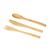 Cutlery set "Bamboo", natural