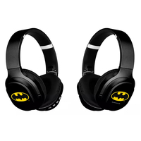 ERT Group Headphones stereo inalámbricos con micro Batman 002 DC negro