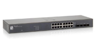 LevelOne GEU-1629 commutateur réseau Gigabit Ethernet (10/100/1000) Noir
