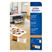 Avery C32253-25 printeretiket Wit Niet-klevend printerlabel