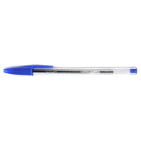 BIC Cristal Azul Bolígrafo Medio 50 pieza(s)