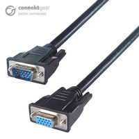 connektgear 10m VGA Monitor Extension Cable - Male to Female - Fully Wired