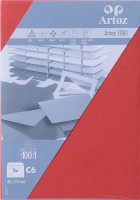 Artoz 10732418-517 Briefumschlag C6 (114 x 162 mm) Rot 5 Stück(e)