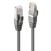 Lindy 47212 hálózati kábel Antracit 1 M Cat6 S/FTP (S-STP)