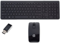 HP 704221-071 keyboard Mouse included RF Wireless Spanish Black