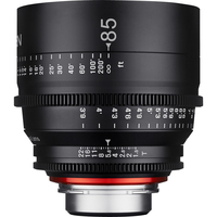 Samyang XEEN 85mm T1.5 Cinema Lens, PL Mount SLR Bioscooplens Zwart