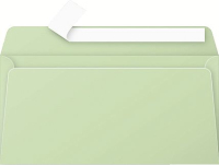 Clairefontaine 5475C Briefumschlag DL (110 x 220 mm) Grün