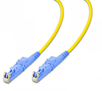 Lightwin LSP-09 E2-E2 5.0 Glasfaserkabel 5 m E-2000 (LSH) OS2 Blau, Gelb