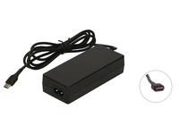 2-Power 2P-0A001-00238200 power adapter/inverter 45 W Black