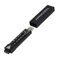 Apricorn ASK3 USB flash meghajtó 32 GB USB A típus 3.2 Gen 1 (3.1 Gen 1) Fekete
