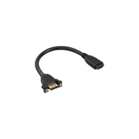 InLine 17600R HDMI cable 0.2 m HDMI Type A (Standard) Black