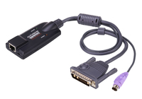 ATEN KA7130 cable para video, teclado y ratón (kvm) Negro