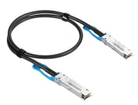 Extreme networks 100G-DACP-QSFPZ5M InfiniBand/fibre optic cable 0,5 M QSFP28 Fekete