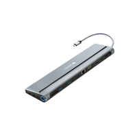 Canyon CNS-HDS09B Notebook-Dockingstation & Portreplikator USB 3.2 Gen 1 (3.1 Gen 1) Type-C Schwarz, Grau